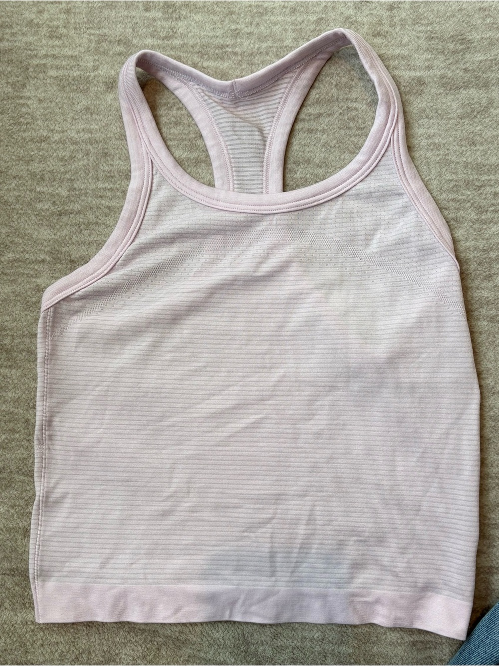lululemon athletica Light Pink Racerback Tank
